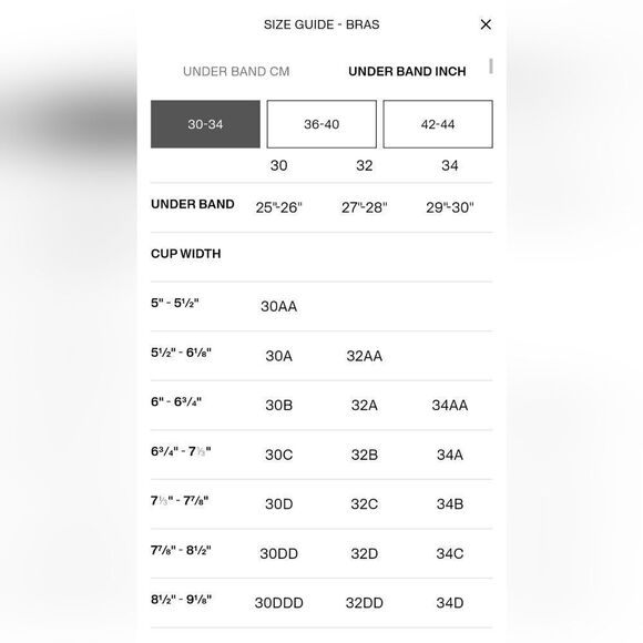 H&M Size 34D Women's Unpadded Underwire Black Lace Bra In Like New Condition - Picture 3 of 9